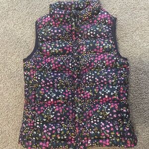 GAP Kids Floral Puffer Vest